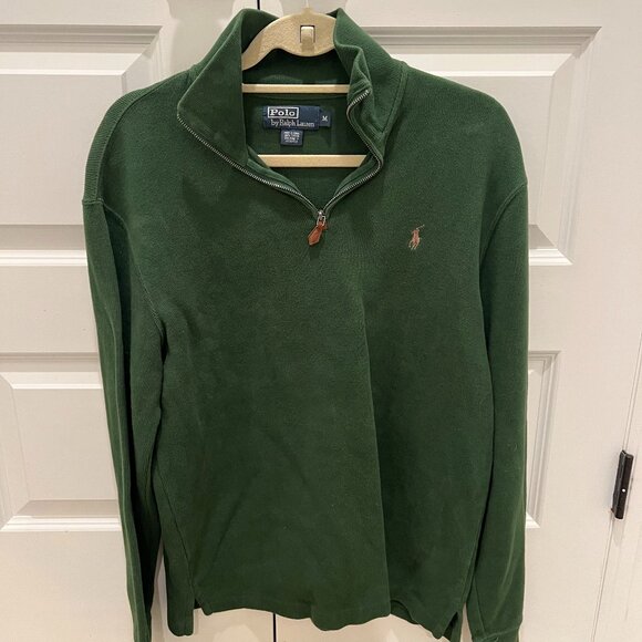 Polo Ralph Lauren 1/4 Zip Sweater - Picture 1 of 5